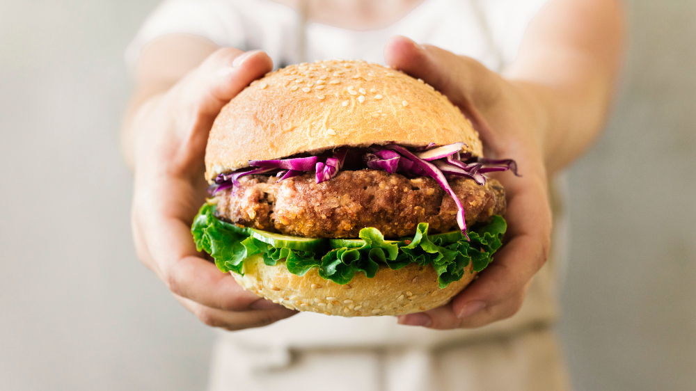 Hamburguesa vegetariana en alicante