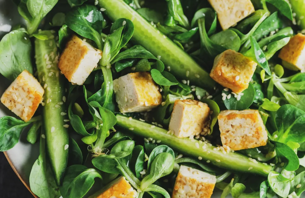 ensalada del menú de Mixo para Llevar