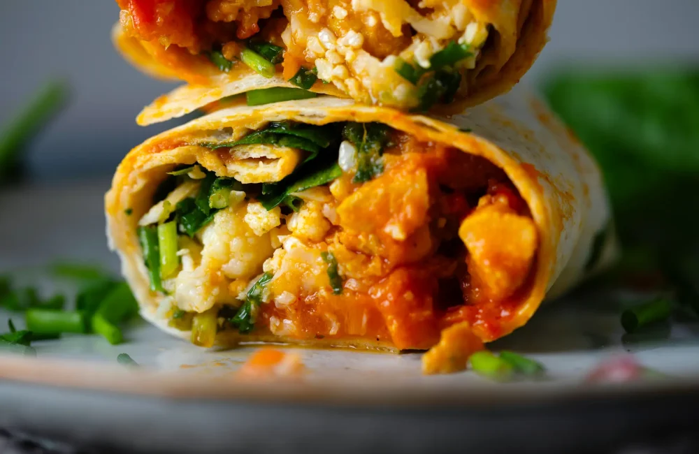 wrap exquisito hecho en Mixo para Llevar